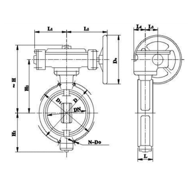 CBT3037-94 Marine double-eccentric center Butterfly valve6.jpg